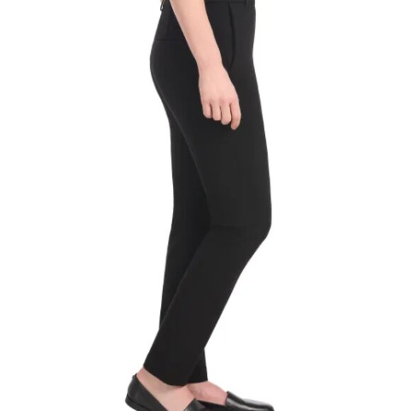 NWT Dalia Womens Tummy Control Twill Pull On Pant Black Size S $60 11HL051 - Picture 2 of 3